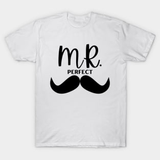 Mr. & Mrs. Valentine Design T-Shirt